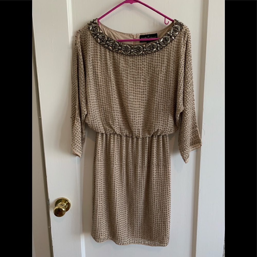 Studded cocktail dress